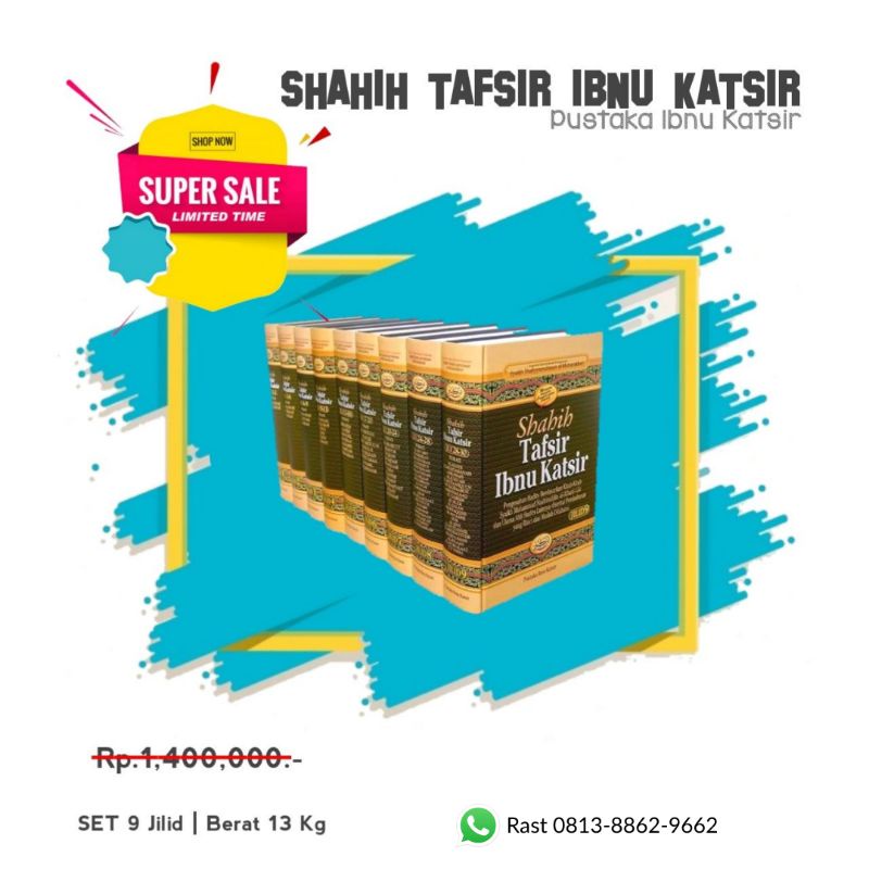 Tafsir Quran - Shahih Tafsir Ibnu Katsir Pustaka Ibnu Katsir