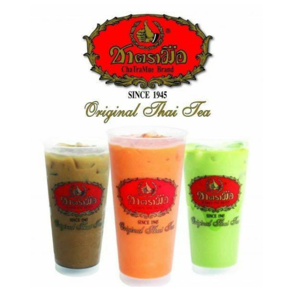 Cha TraMue Thai Tea / Cha tra mue green tea / chatramue green tea / Thailand Tea / Teh Thailand 200gr