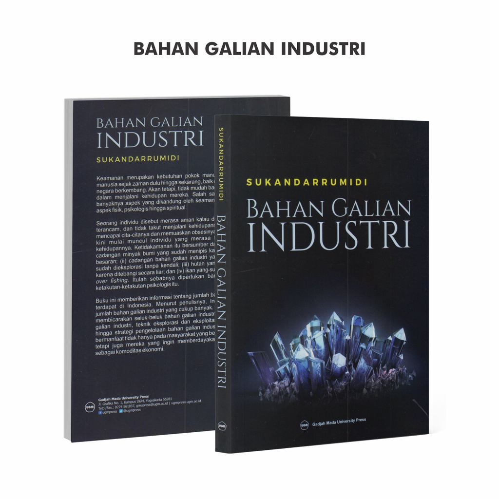 Jual Buku Pendidikan Bahan Galian Industri Karya Sukandarrumidi UGM ...