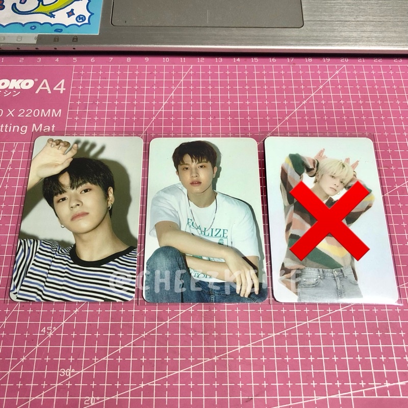 pc photocard treasure AR First ed asahi FA, jaehyuk chapter 2, junghwan ktown ch 2