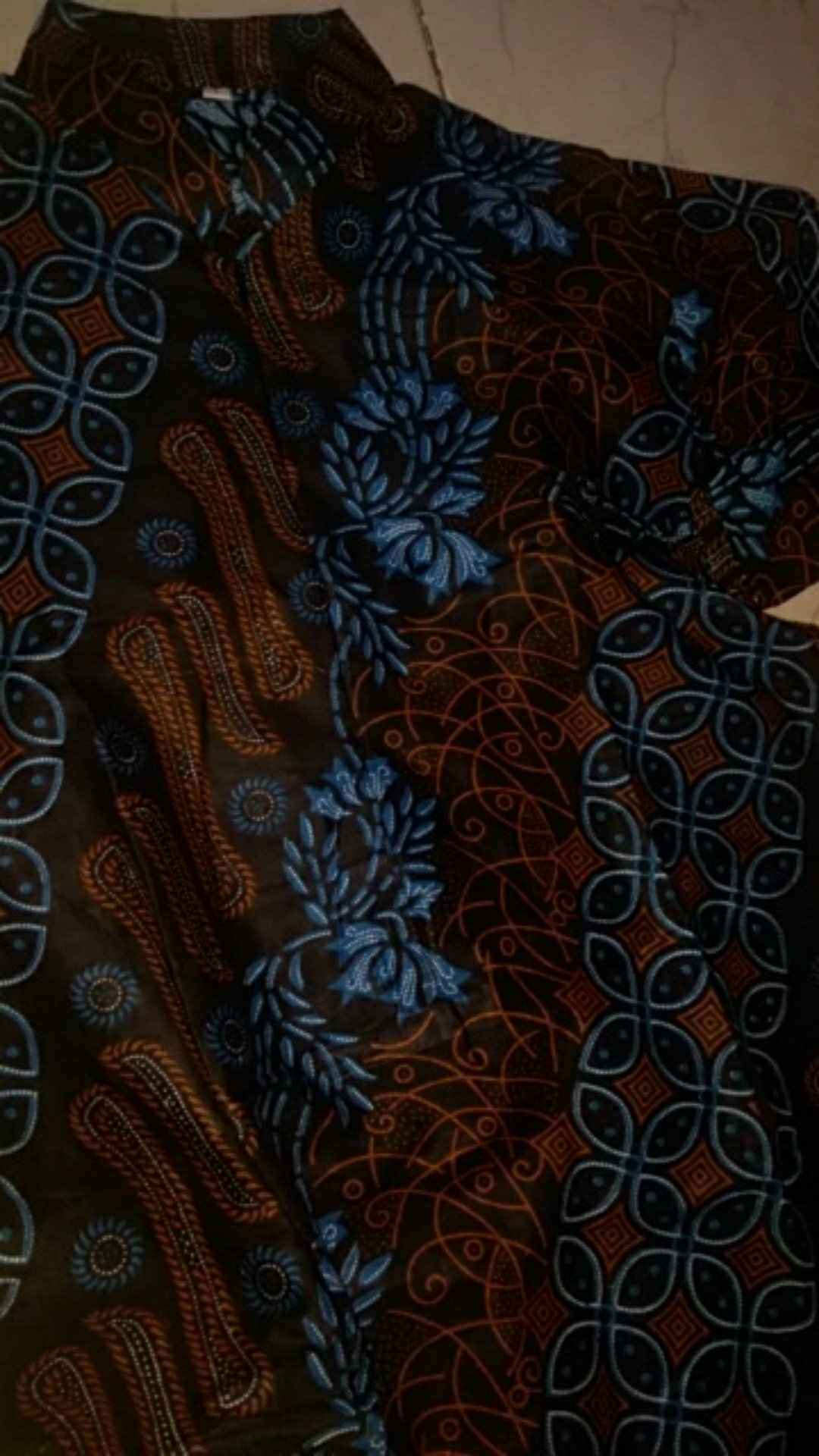 Tunik Batik Seno Biru
