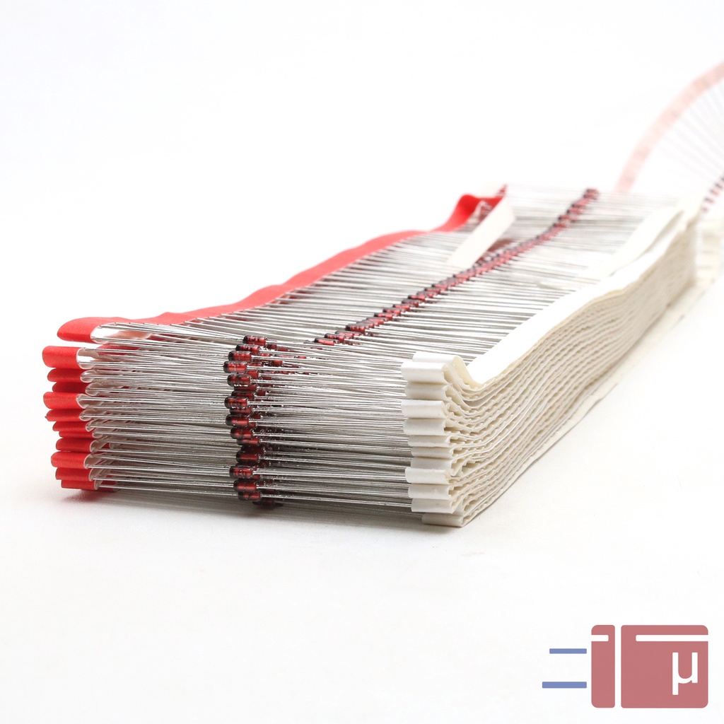 x10 Dioda Zener 15V 1/2W