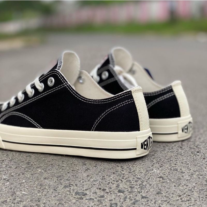 Vantela Basic Black Natural - Sepatu Ventela Original