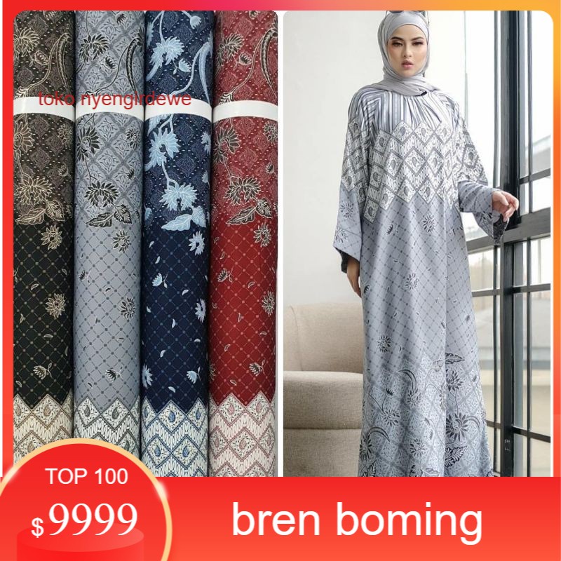 Kain Gamis Maxmara Lux Motif Boutique (harga per 0.5m)