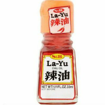 

S&B La Yu Chili Oil 33ml Layu Minyak Pedas
