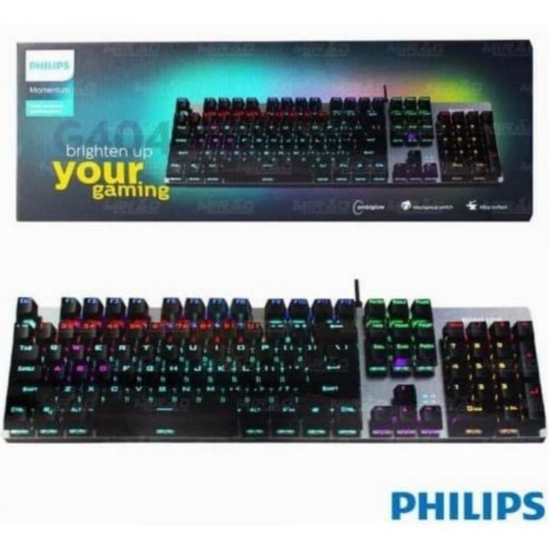 Keyboard Gaming Philips Mechanical G404