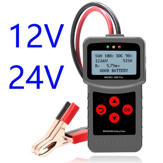 Alat Tester Aki Mobil dan Motor Micro-200 Battery Tester Analyzer Lancol Micro 200 PRO Original