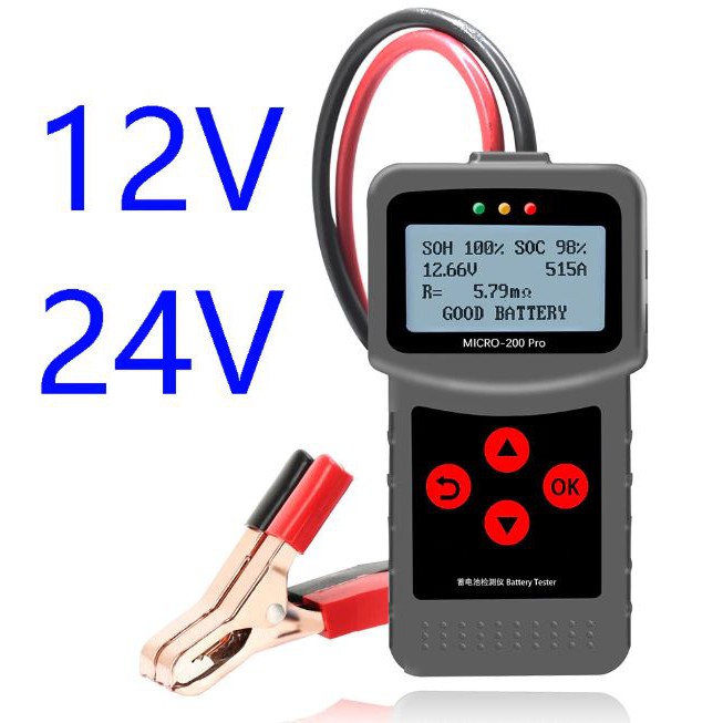 Alat Tester Aki Mobil dan Motor Micro-200 Battery Tester Analyzer Lancol Micro 200 PRO Original