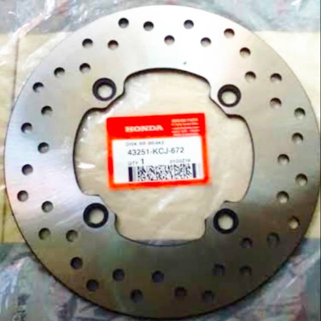 Piringan cakram belakang 43251KCJ/KYE-673 Megapro new monoshock fi Cb150r old Cbr150 old  cb150r old