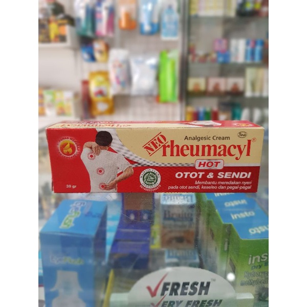 Neo Rheumacyl Cream Hot 30g / Meredakan Nyeri Otot / Nyeri Sendi / Keseleo / Pegal-pegal