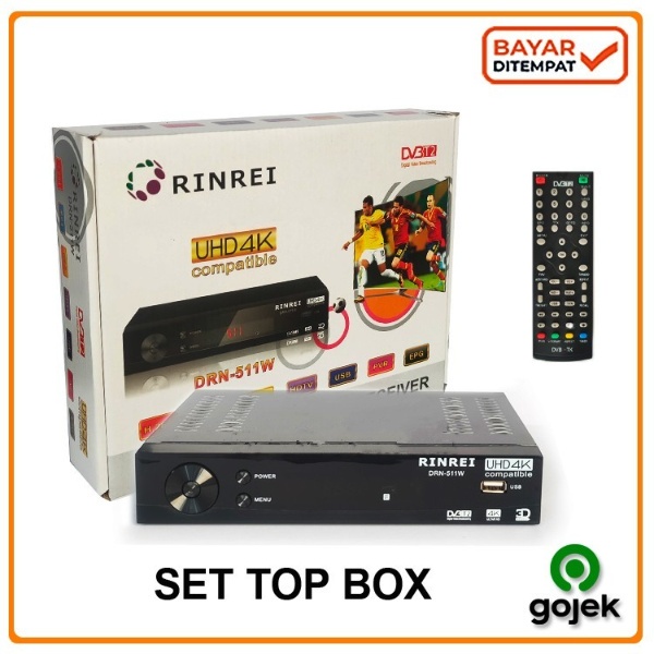 SET TOP BOX RINREI DVBT2 Receiver Digital STB - BODY BESI