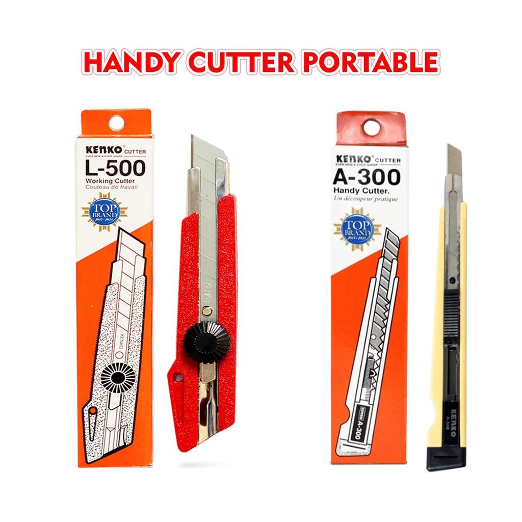 

Cutter Kenko Besar Dan Kecil A300 Dan L500 Pemotong Serbaguna