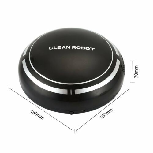 Automatic Household Vacuum Cleaner Universal Drive Lazy Robot - 2828 - Black