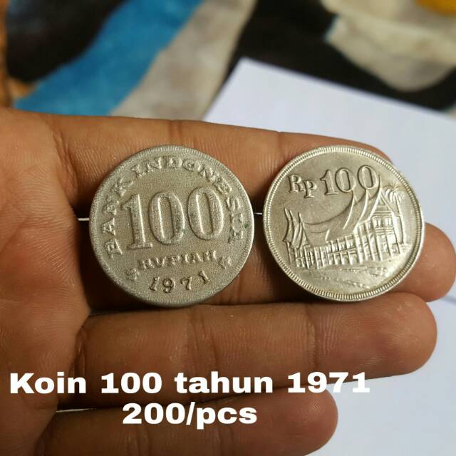 Koin 100 Tahun 1971