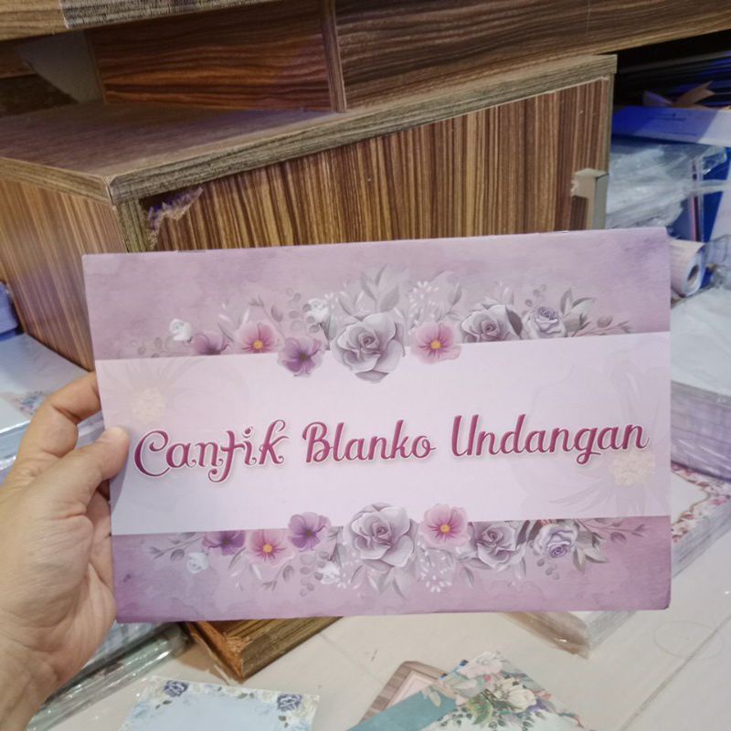 katalog undangan blanko/undangan pernikahan/undangan blanko