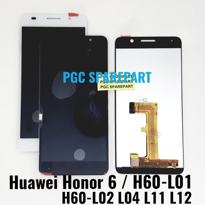 Ori Oem Lcd Touchscreen Fullset Huawei Honor 6 H60-L01 L02 L04 L11 L12 - Hitam F2B4