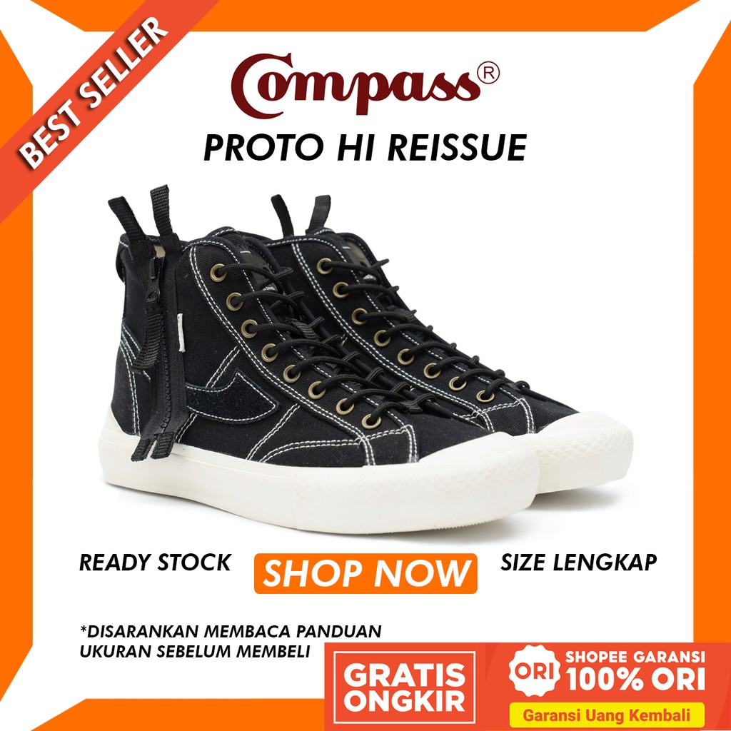 Sepatu Compass Proto Hi Reissue Original