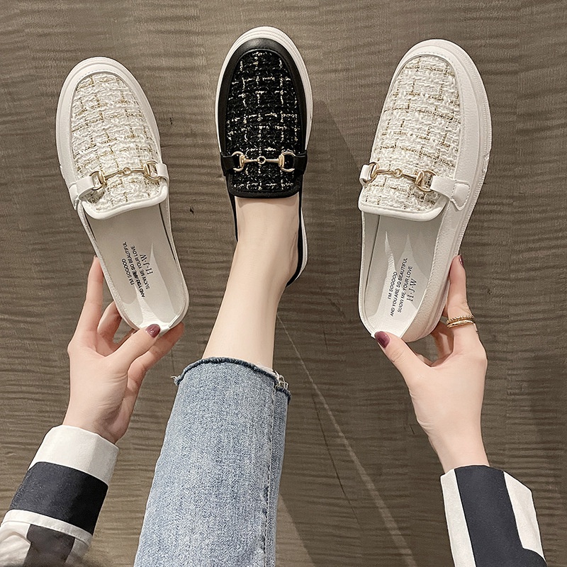 TOPGROSIR “FREE BOX” LV0047 Flatshoes Wanita Import Terabru / Bahan PU Korean Style