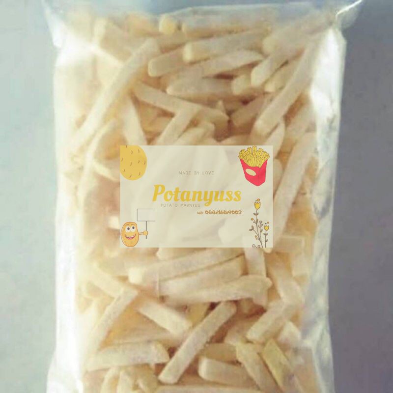 

Potanyuss(potato maknyus) kentang siap goreng