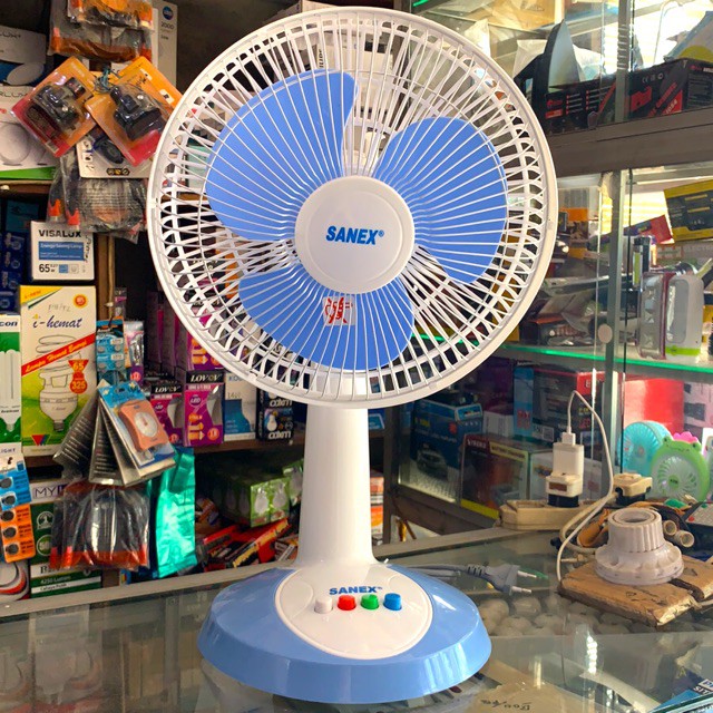 Kipas Angin Duduk Sanex 12 inch FD-1287 Desk Fan SNI ORIGINAL