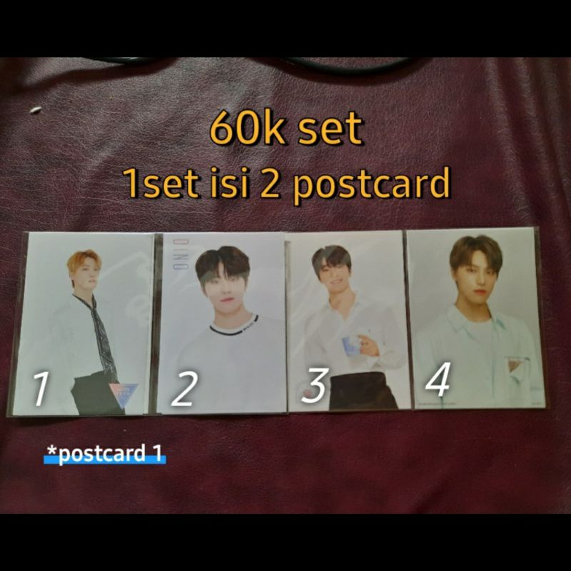 [READY STOCK] TC PC SEVENTEEN CAFE DINO MINGYU WONWOO SVT PHOTOCARD