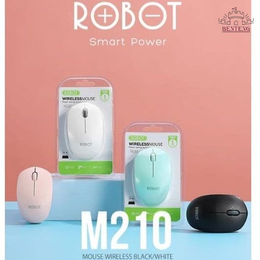 M210 - Mouse Wireless 2.4G - Mouse Robot