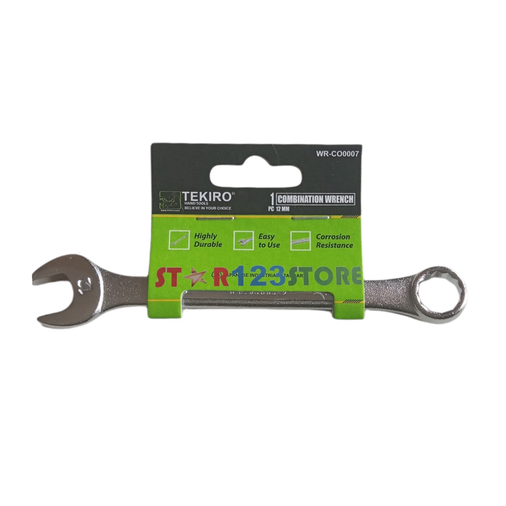 Kunci Ring Pas 12mm Tekiro