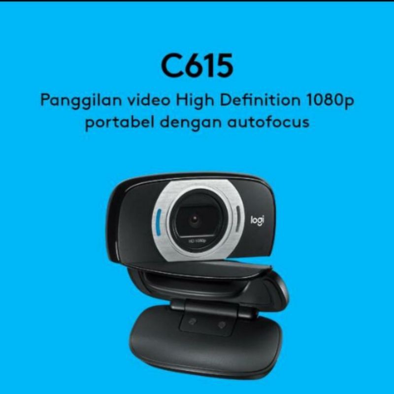 Webcam Logitech C615 Portable 1080P