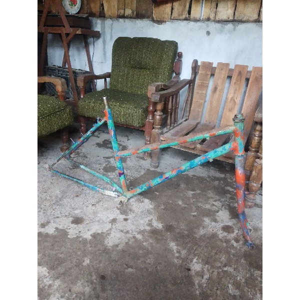 rangka frame sepeda lady federal