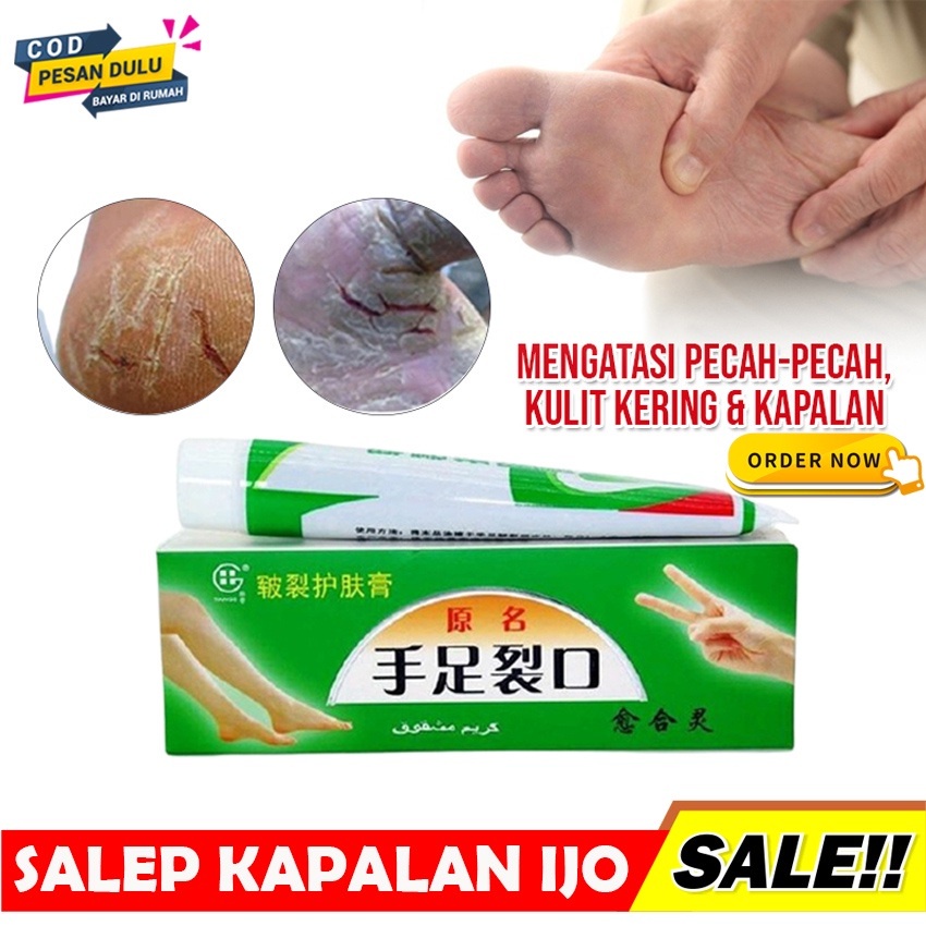 BEAUTY JAYA - Salep Tumit Pecah Obat Kulit Tangan Kaki Pecah Pecah - Kulit Mengelupas Bekas Luka