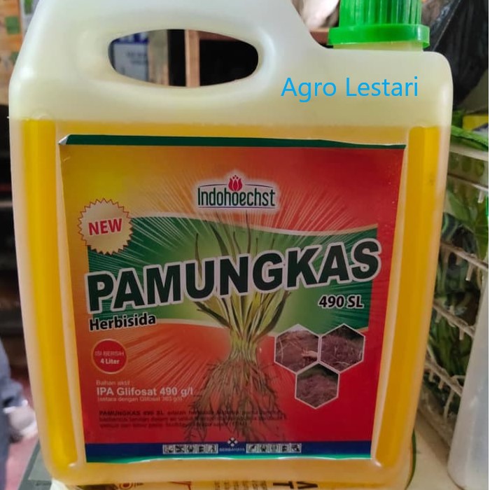 Herbisida Pembasmi Rumput Liar Pamungkas 4L IPA Glifosat 490 SL