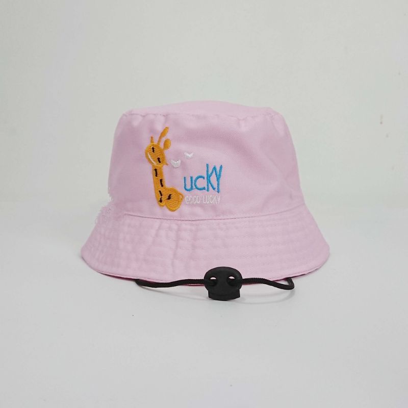 Topi Anak Bucket GooD Lucky Jerapah Anak GooD Lucky Quality Topi / Topi Anak