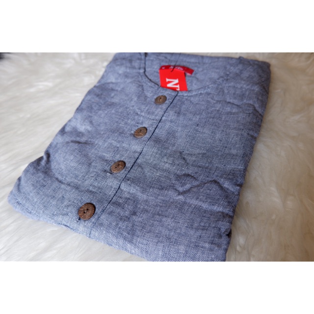 Gamis Linen Denim Nfis