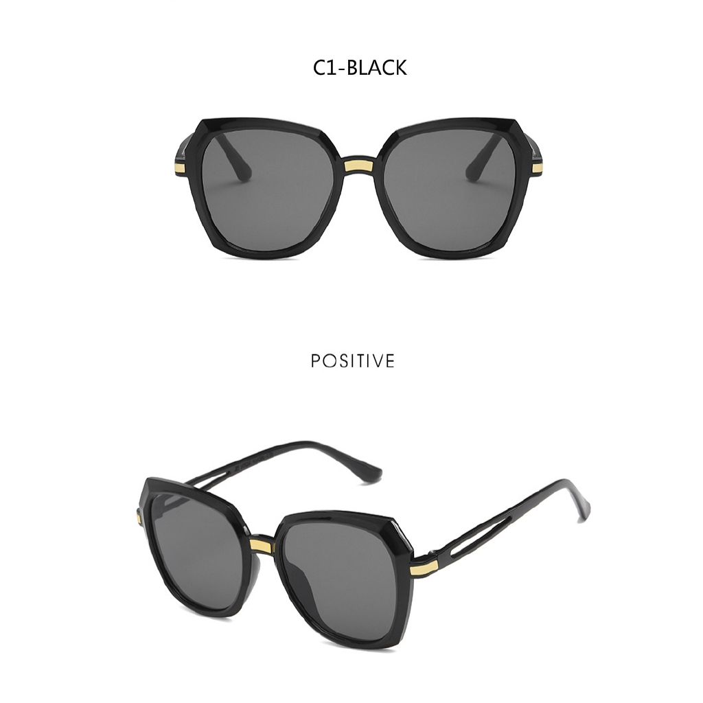 Korean fashion retro men and women personality sunglasses