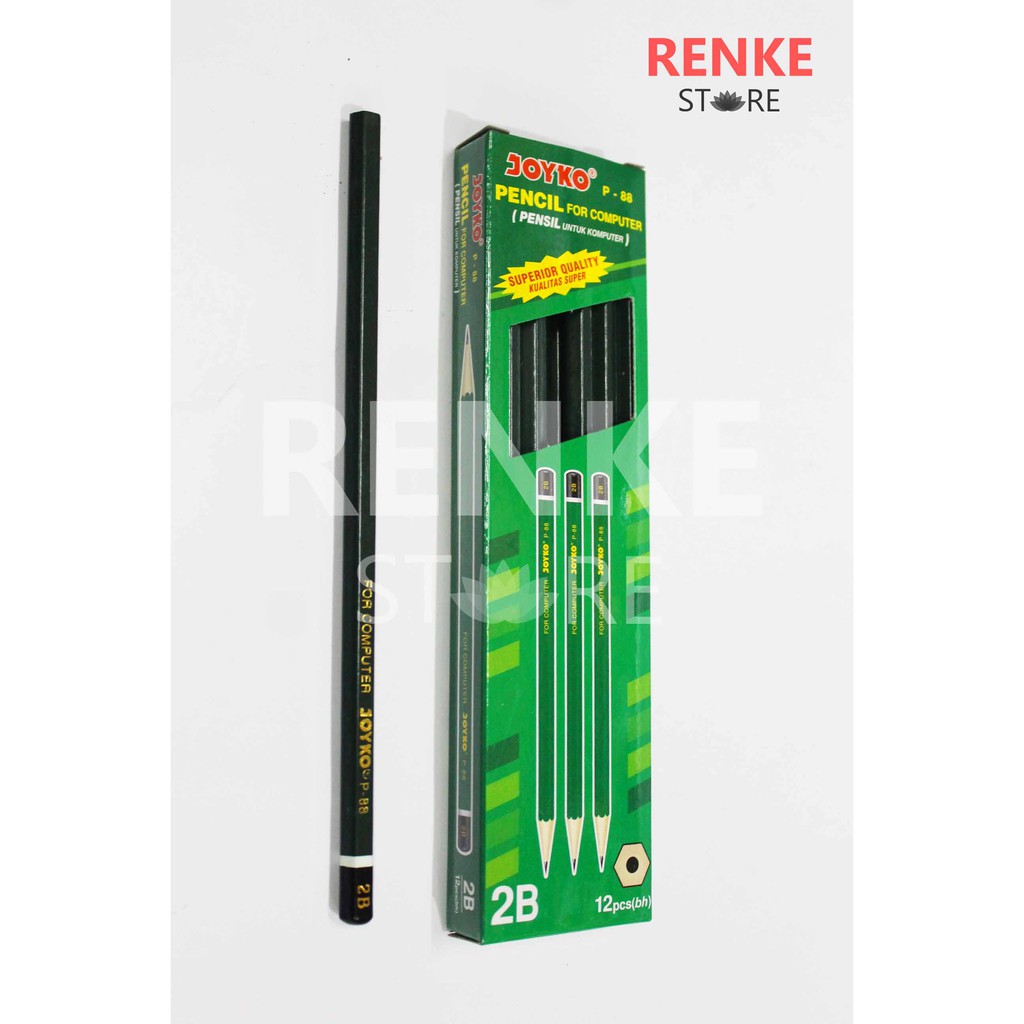 

Pensil 2B Joyko P-88 - Pensil Ujian