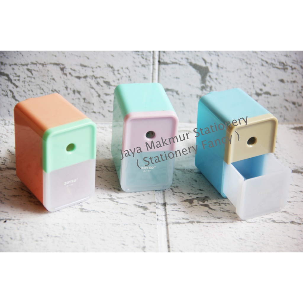 Rautan Serutan Sharpener Pastel Joyko A-160 (Eceran)