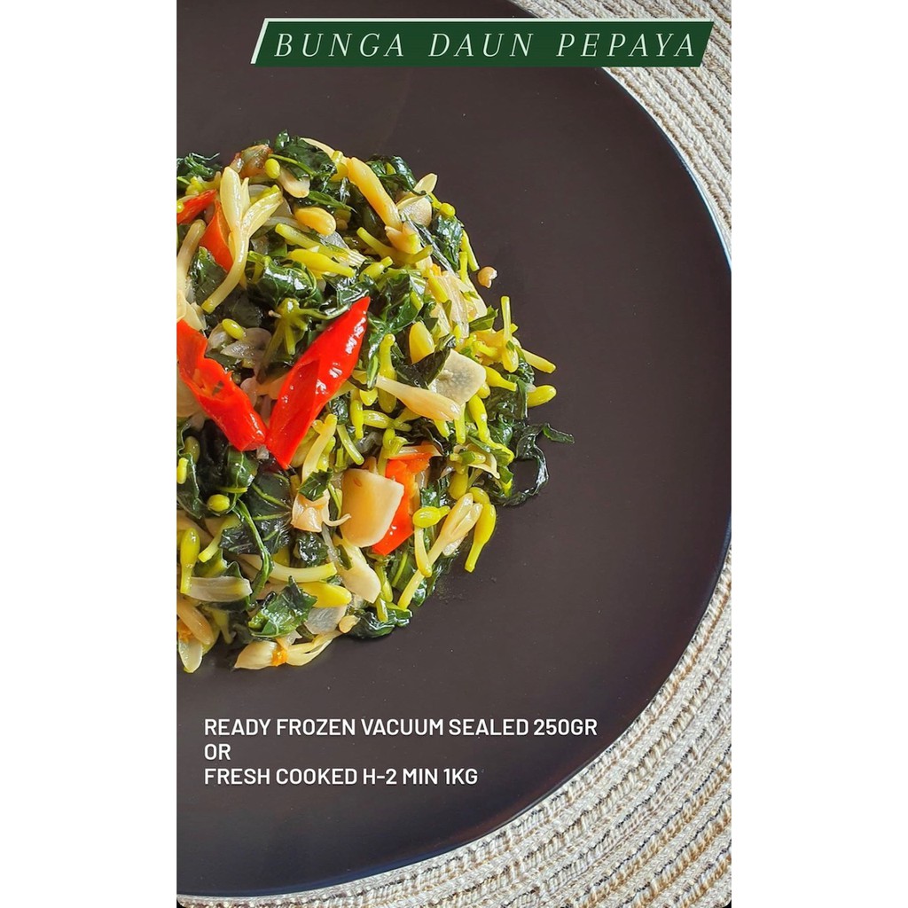 

BUNGA DAUN PEPAYA 250gr