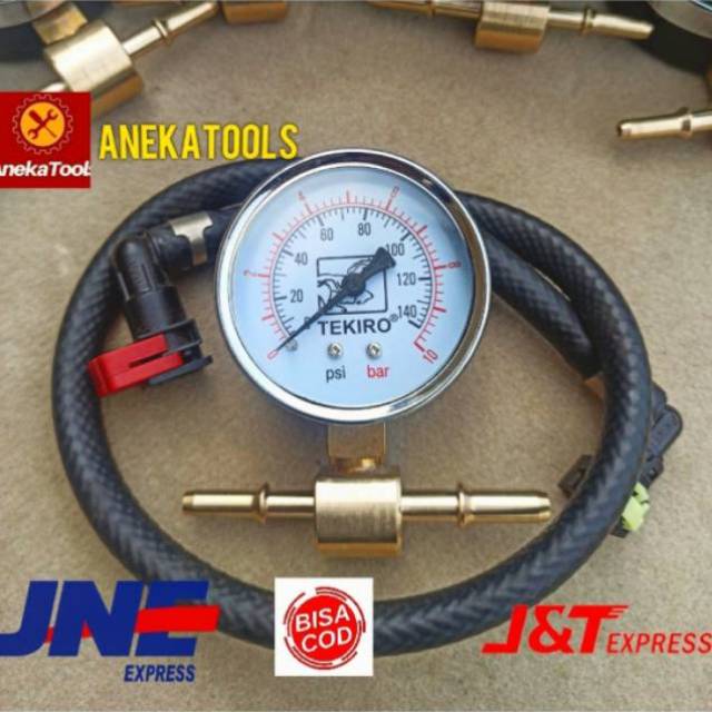 FUELPUMP TESTER Presure gauge alat ukur tekanan pompa bensin