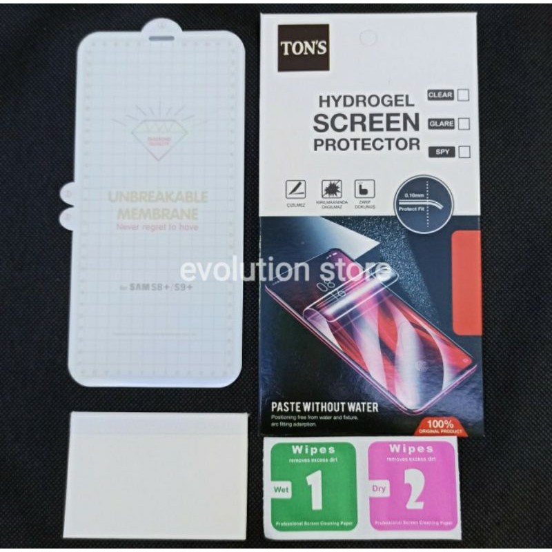 Samsung s8 s9 anti gores hydrogel matte screen protector