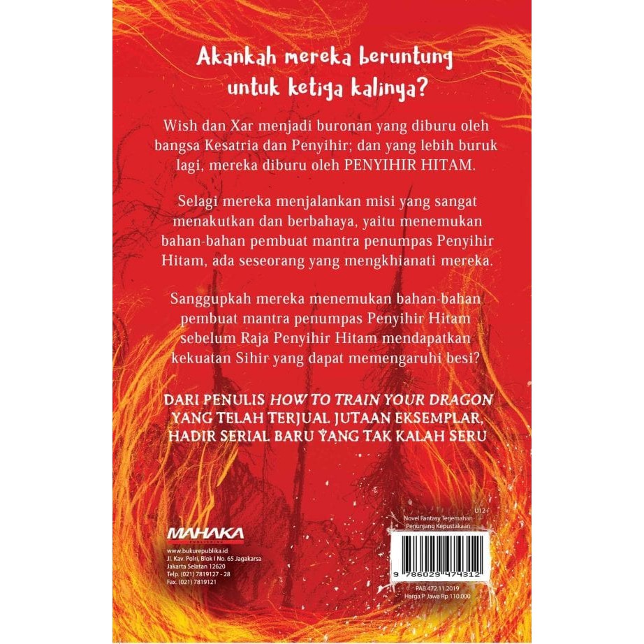 Novel Fiksi Terjemahan - The Wizards Of Once (Knock Three Times) - Republika Penerbit - Original-1