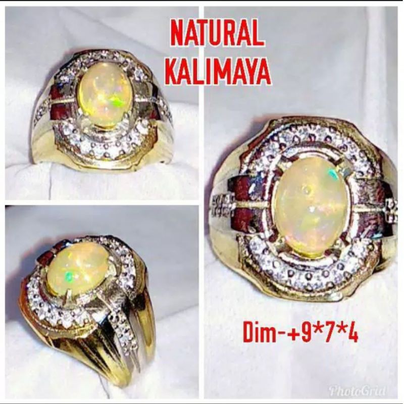 NATURAL BATU PERMATA KALIMAYA JARONG JAMINAN ASLI NATURAL BATU