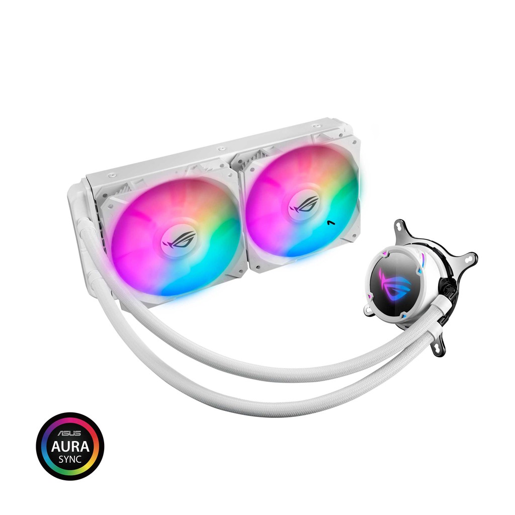 ASUS ROG STRIX LC 240 RGB | Aio Liquid CPU Cooler - White Edition