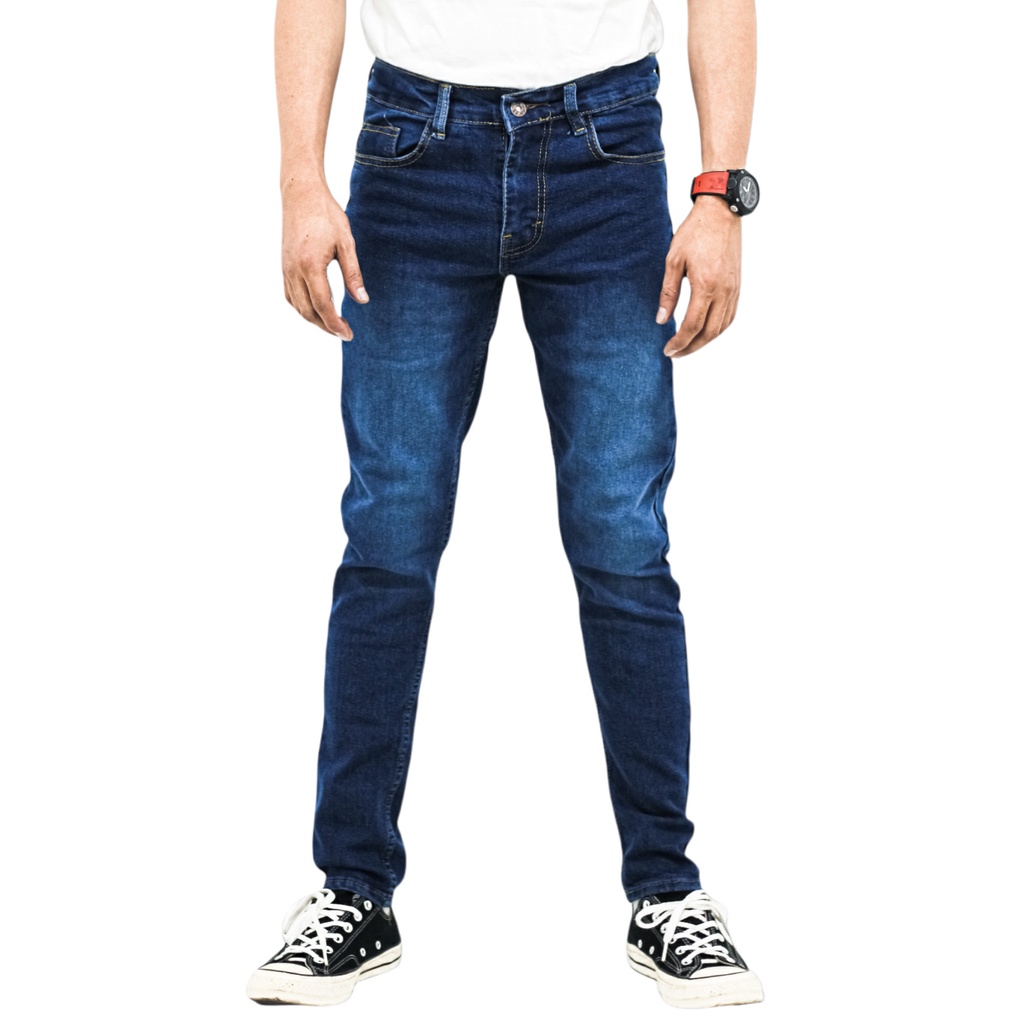 Celana Jeans Panjang Pria Slimfit Terbaru 2021 Kekinian