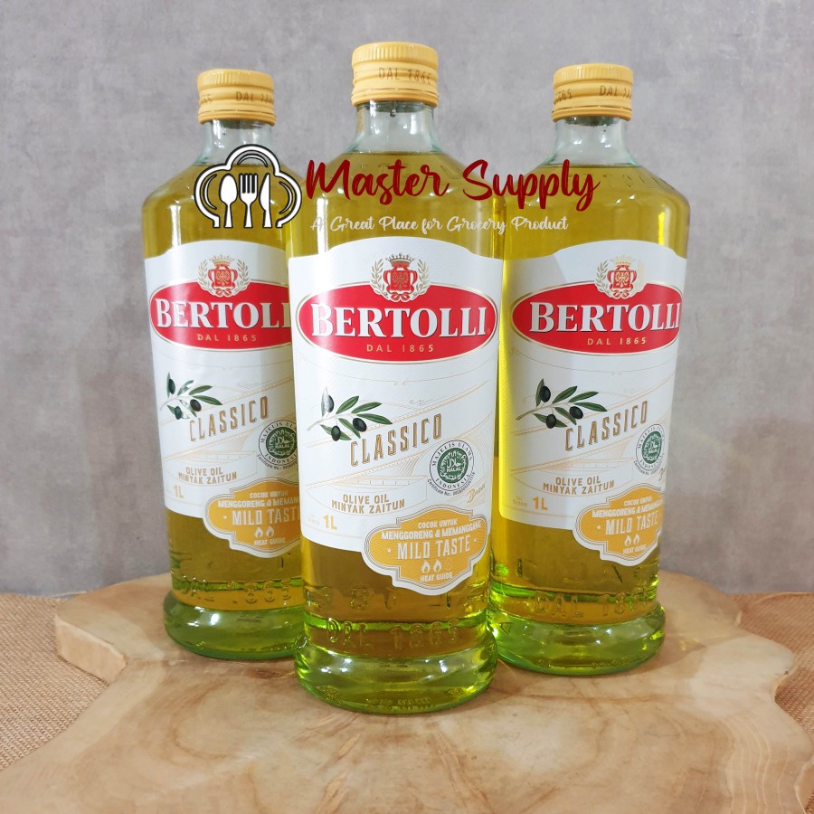 

BERTOLLI CLASSICO OLIVE OIL 1 LT / MINYAK ZAITUN / MINYAK GORENG