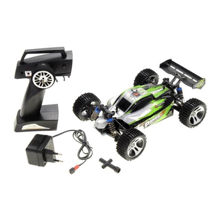 Wltoys 1:18 4Wd Rc Off-Road Buggy - Rtr (Green) (A959-A)