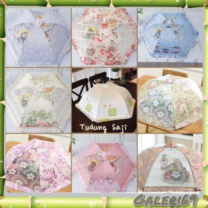 Tudung Saji Lipat Tudung Saji Payung Kualitas Premium Ukuran Besar