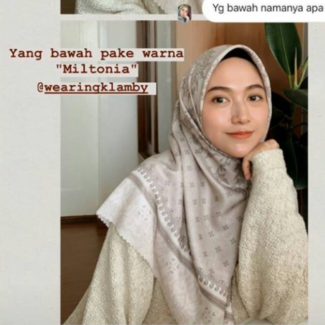 Anggrek Scarf MILTONIA