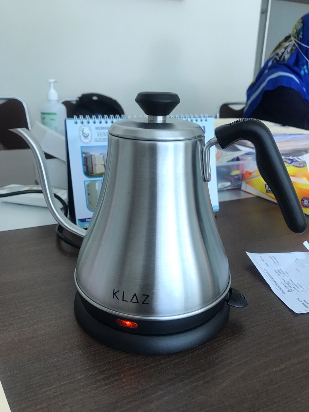 Teko Listrik Klaz 800 Ml Elektrik Kettle Leher Angsa V60