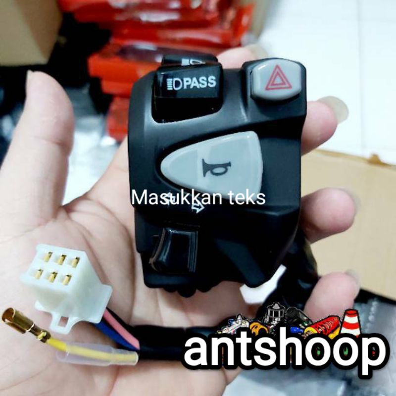 SAKLAR HOLDER SET KIRI KANAN NMAX VARIO NEW PCX ADV UNIVERSAL