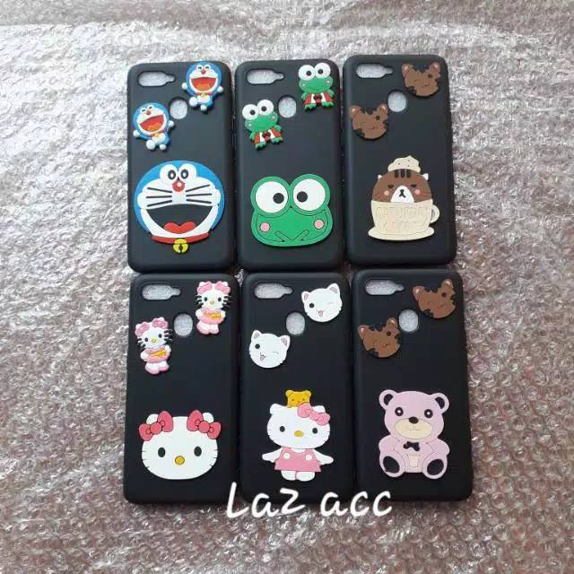 Case Soft case softcase silikon Oppo A5S macaron karakter 3d